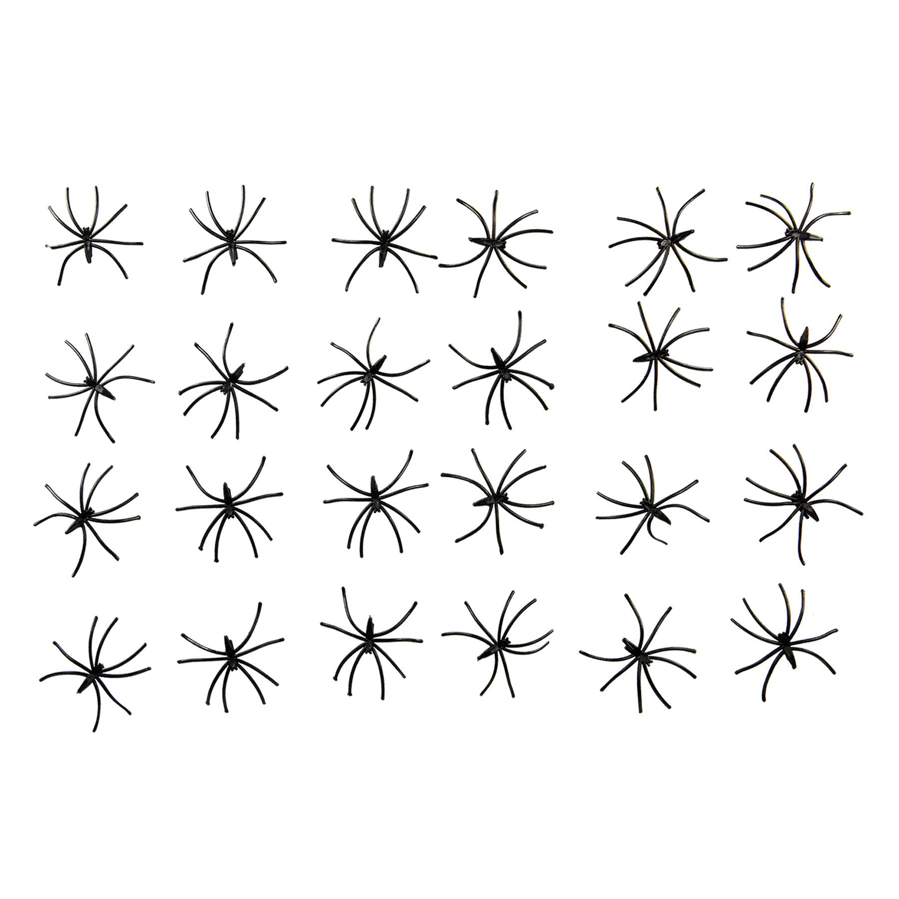 Vinsani Pack Of 24 Spooky Spiders Ntt