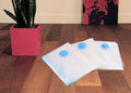 Vinsani 4Pc 50 X 70cm Travel Vacuum Bag