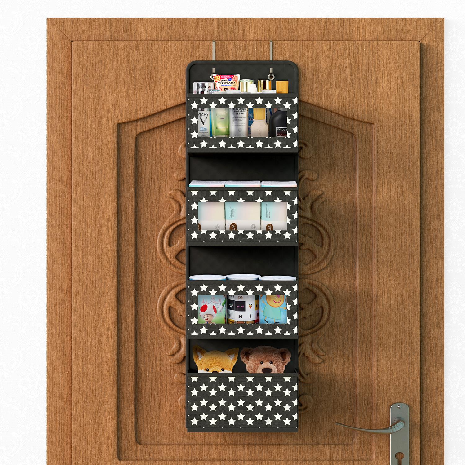 Vinsani 4Tier Black Hanging Organiser