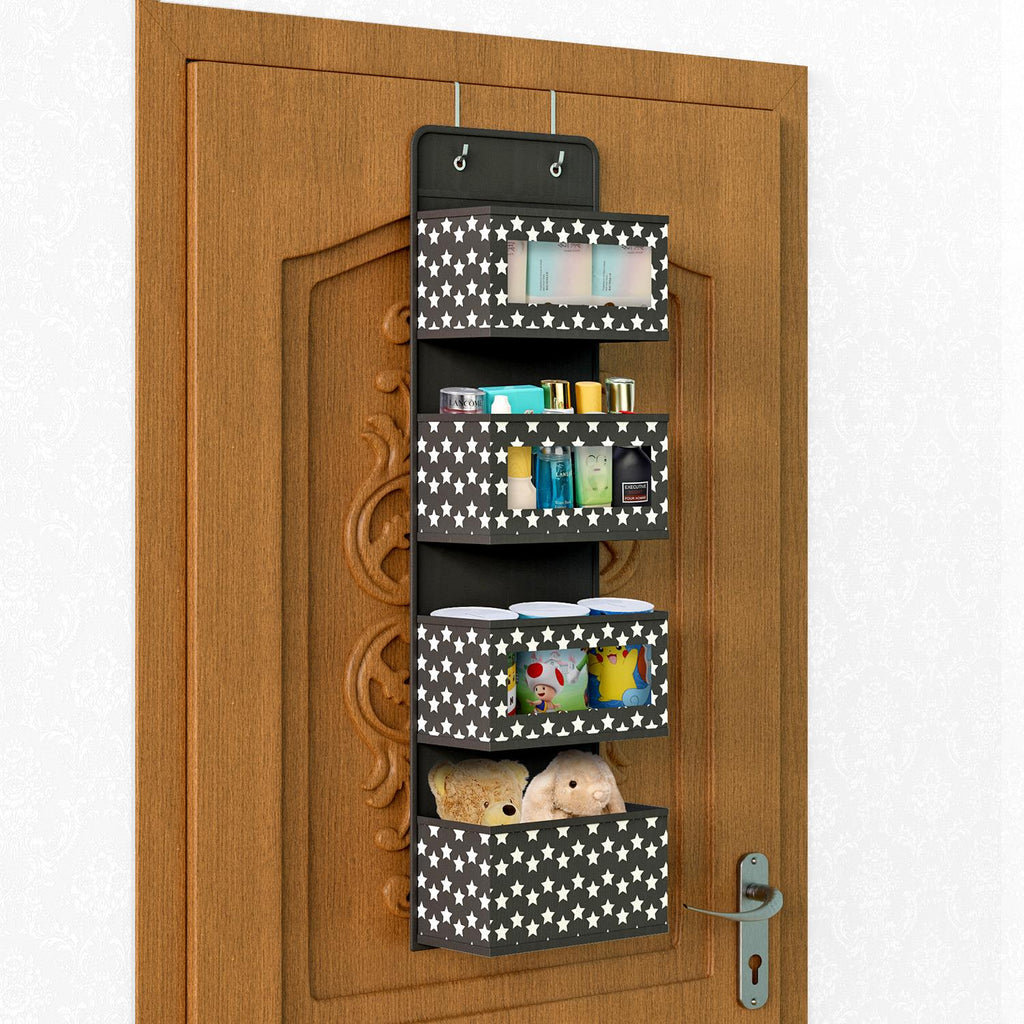 Vinsani 4Tier Black Hanging Organiser