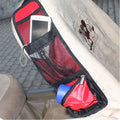 PACK OF 2 Car Multi Side Pocket Seat Storage Hanging Bag Organise Pouch - Red