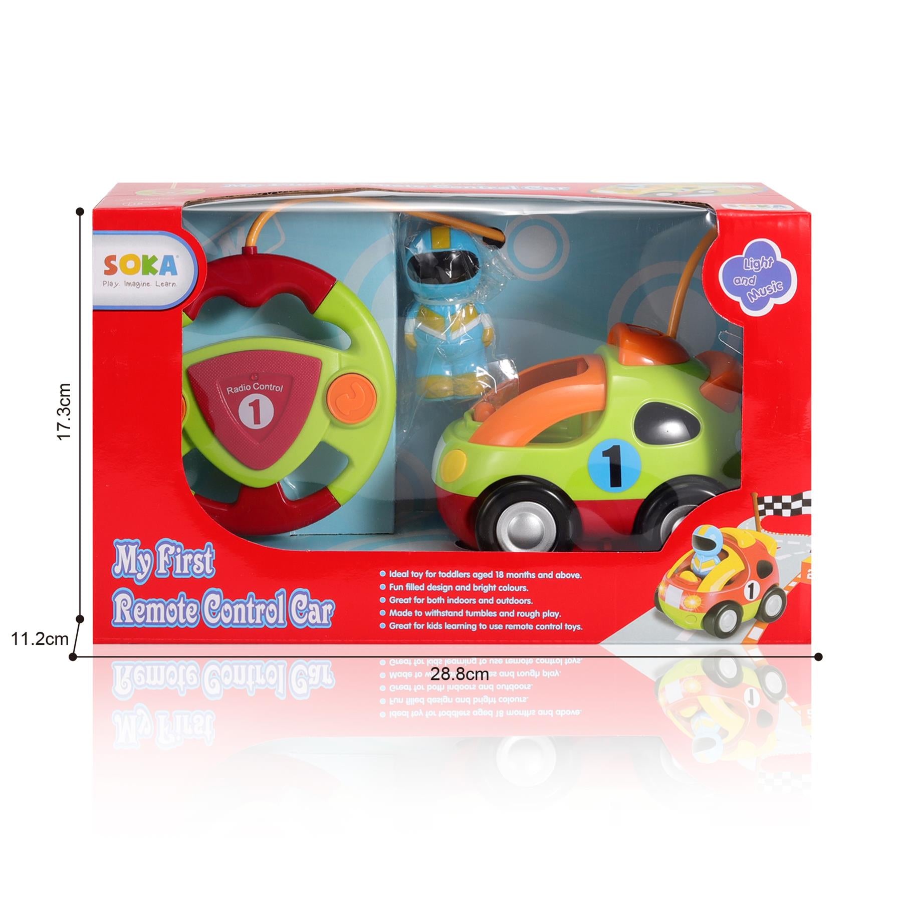 SOKA My First RC Car Green