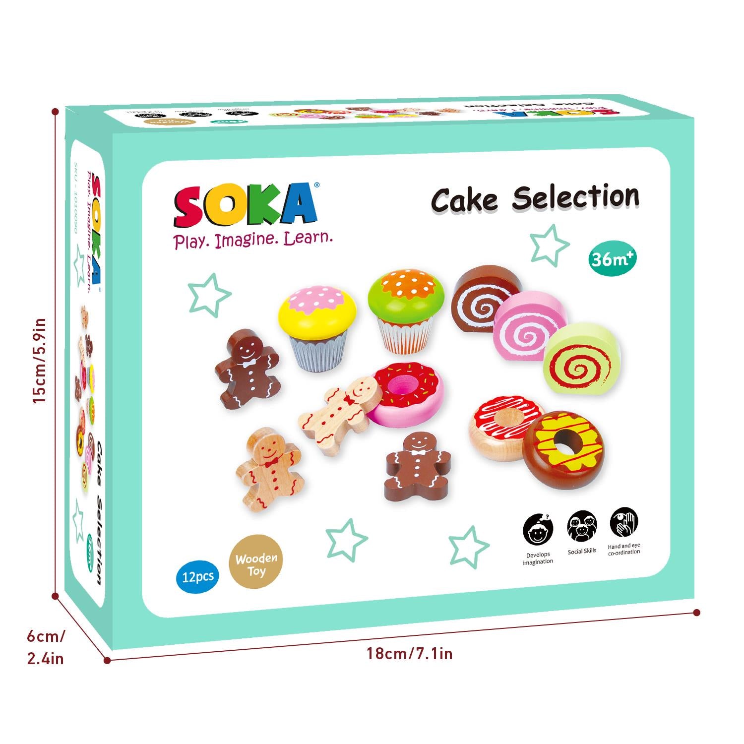 SOKA Cake Selection Set
