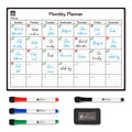 Vinsani Monthly Planner 4 Markers & Eraser