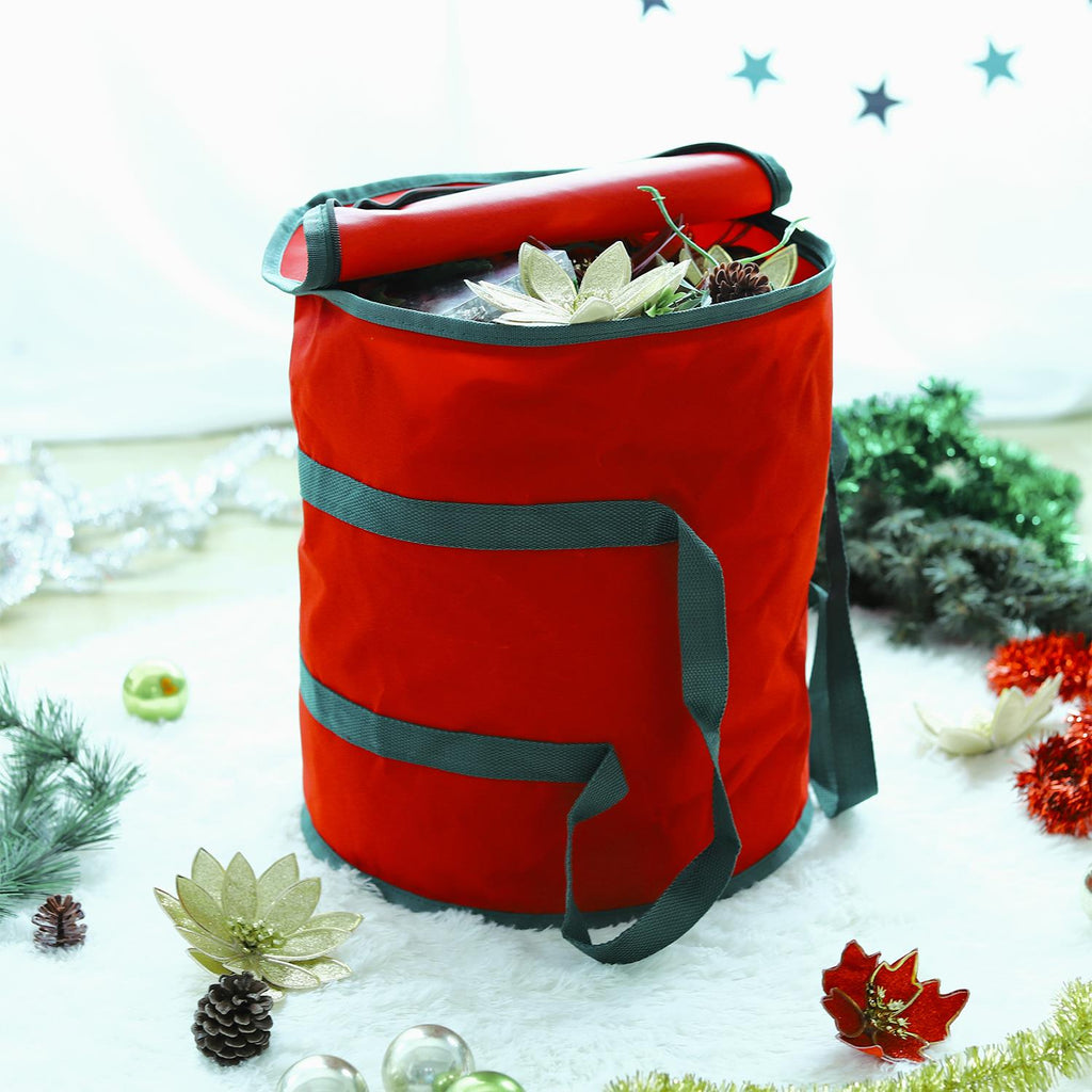 Vinsani Red Xmas Lights Storage Bag