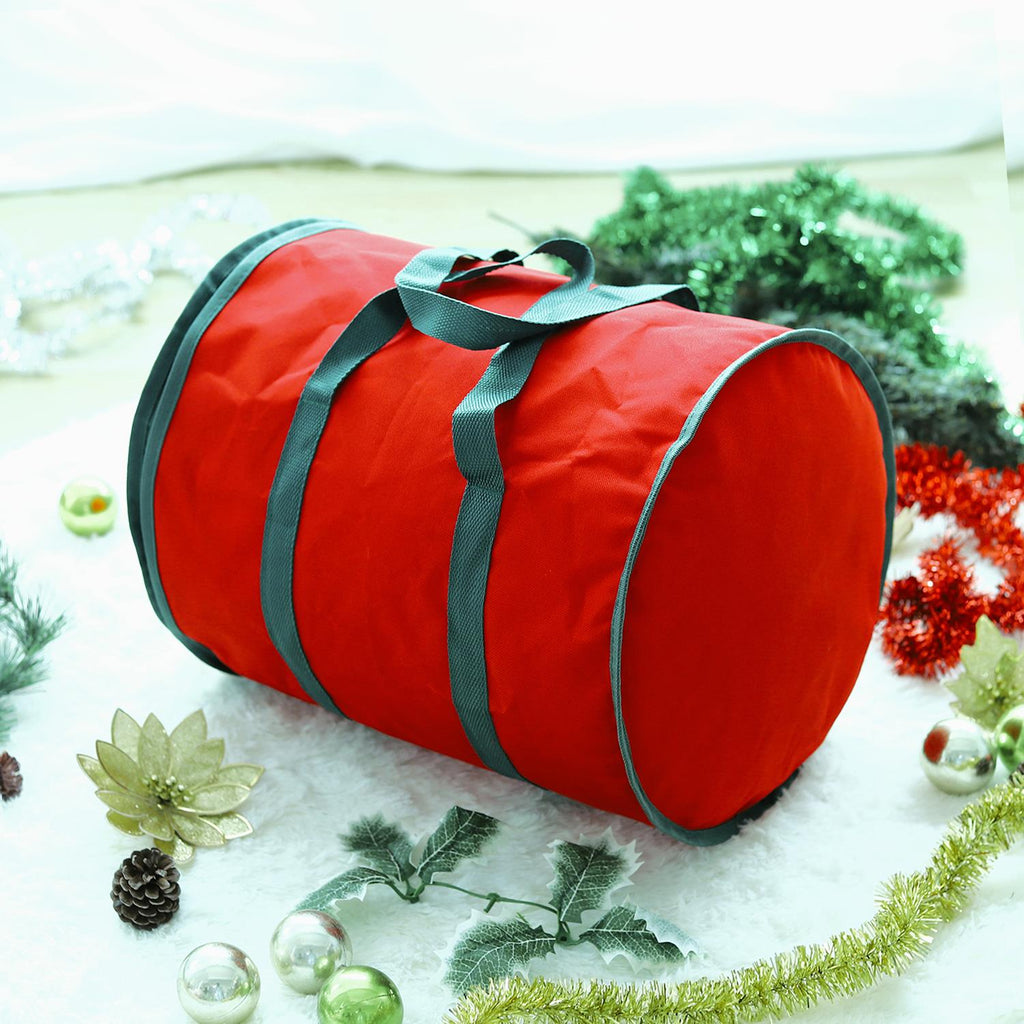 Vinsani Red Xmas Lights Storage Bag