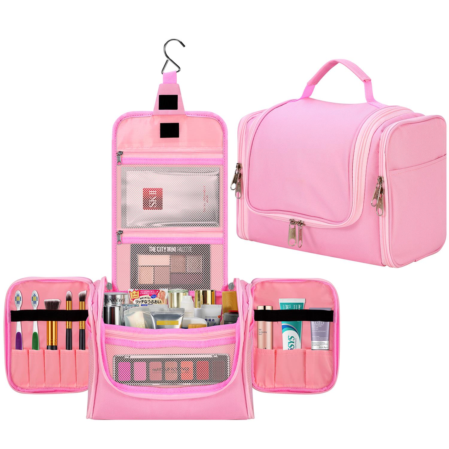 Vinsani Toiletry Bag Pink