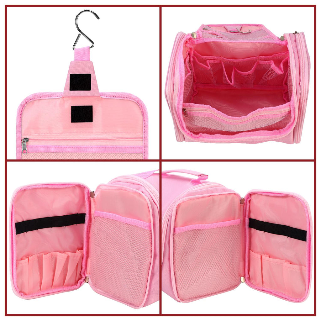 Vinsani Toiletry Bag Pink