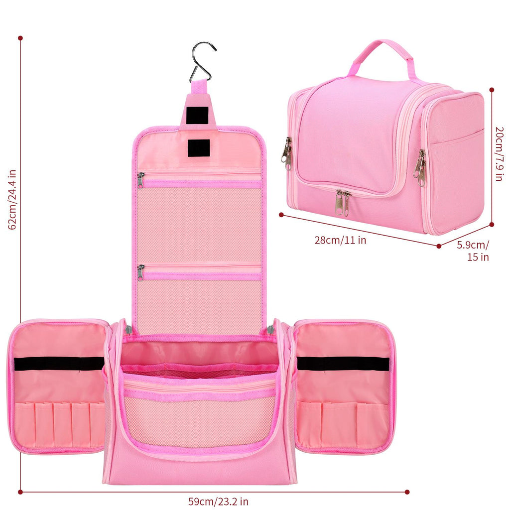 Vinsani Toiletry Bag Pink