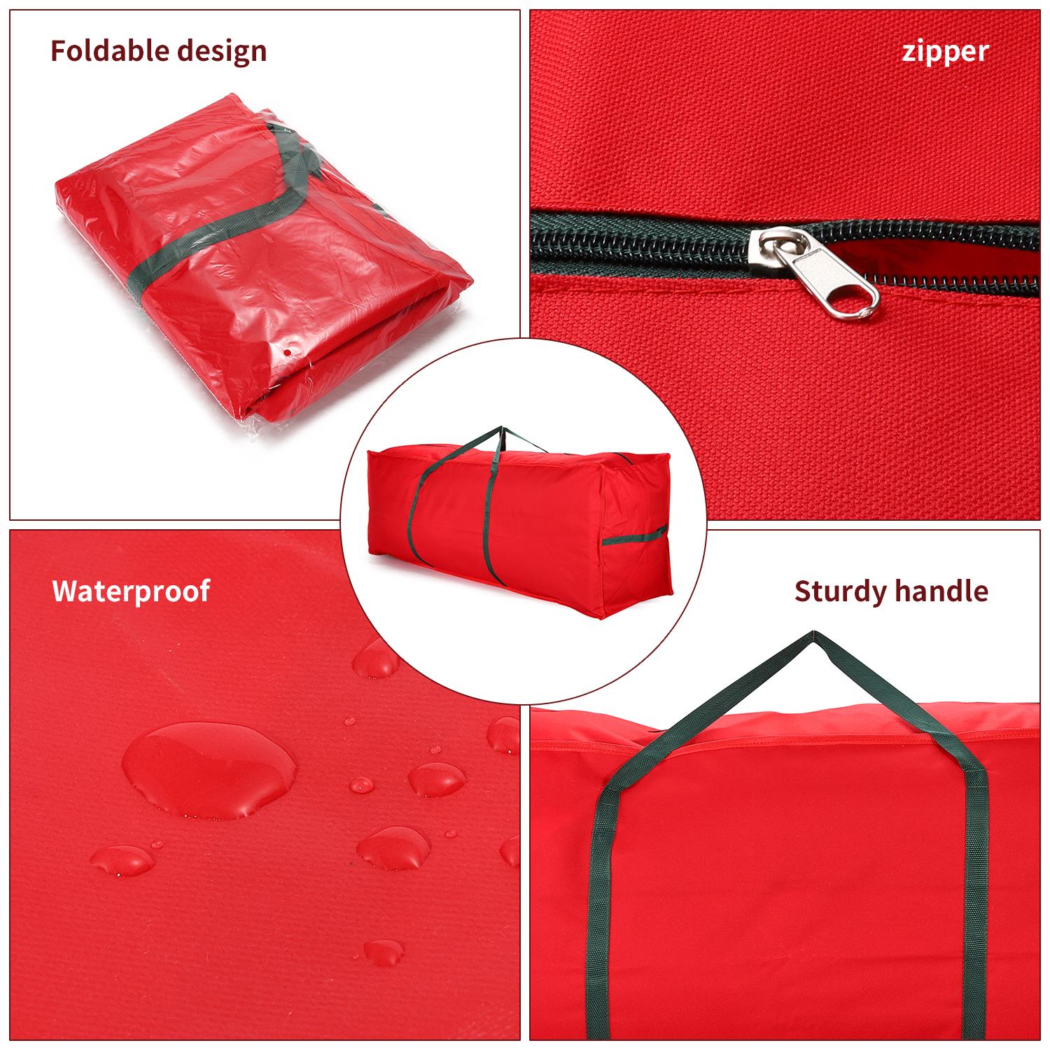 Vinsani Red Xmas Bag