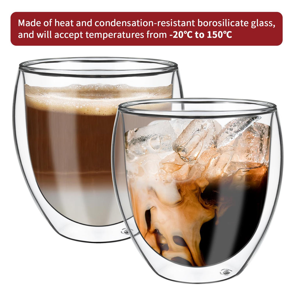 Vinsani Double Wall Glasses Arc