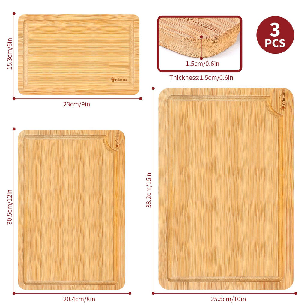 Vinsani Bamboo Chopping Board