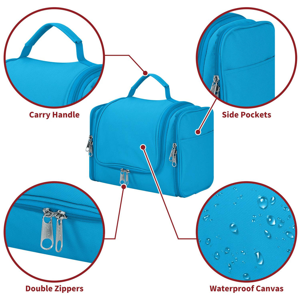 Vinsani Toiletry Bag Blue