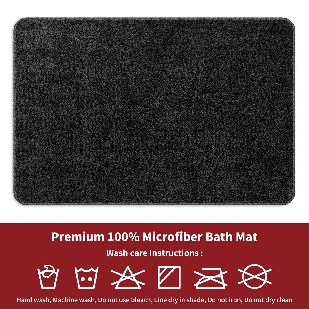 Vinsani BATH MAT 50X80cm D.GREY