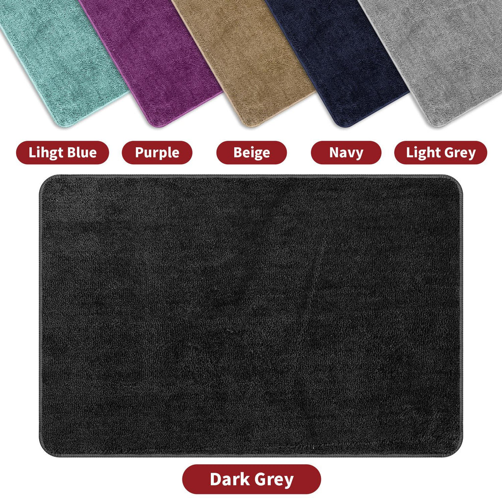Vinsani BATH MAT 50X80cm D.GREY