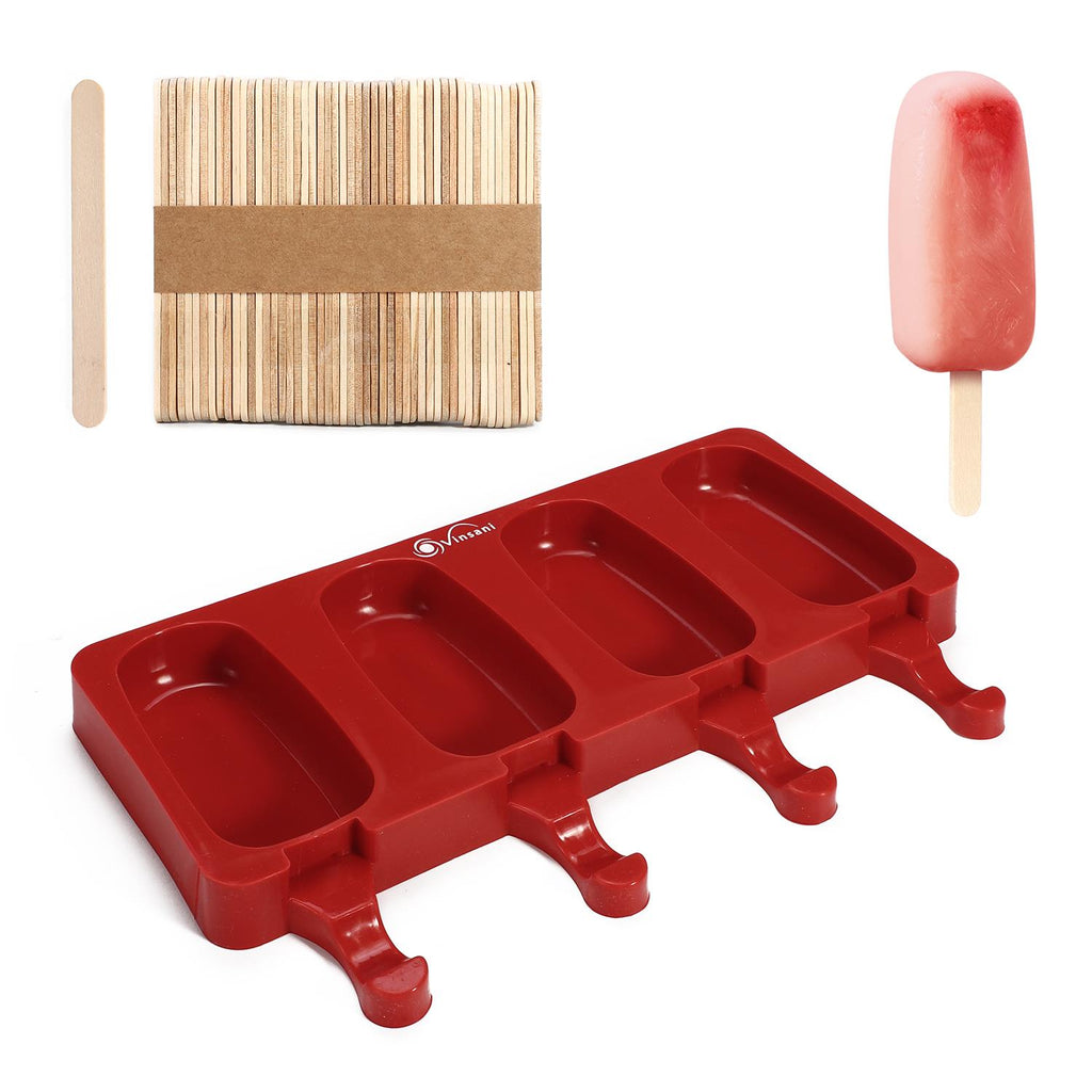 Vinsani 4 Cavity Ice Lolly Maker