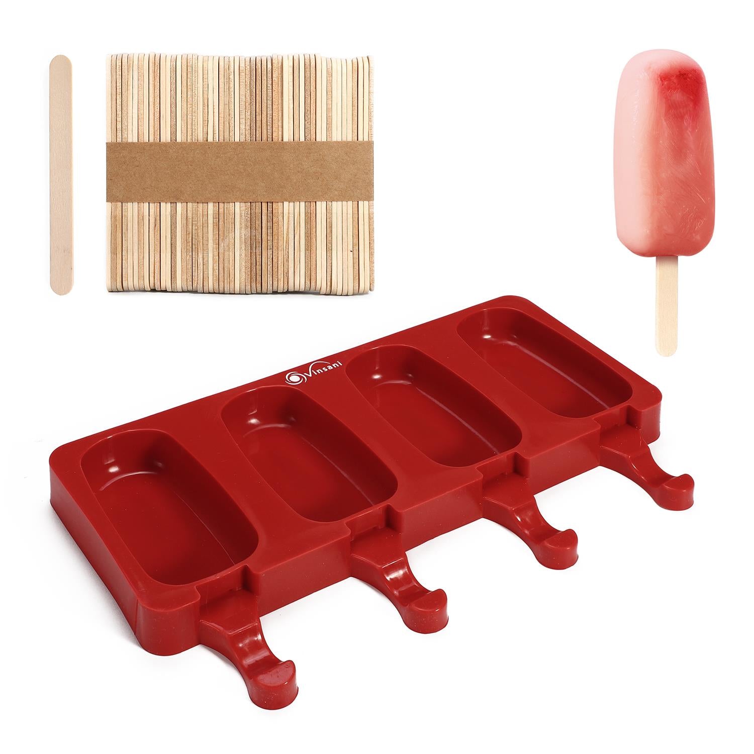 Vinsani 4 Cavity Ice Lolly Maker