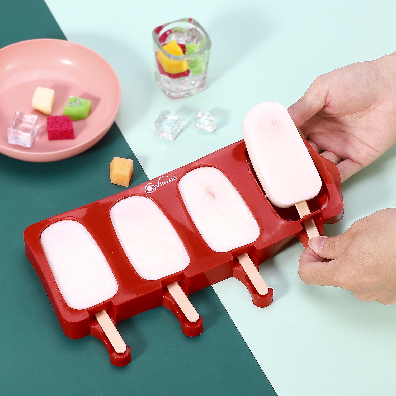 Vinsani 4 Cavity Ice Lolly Maker