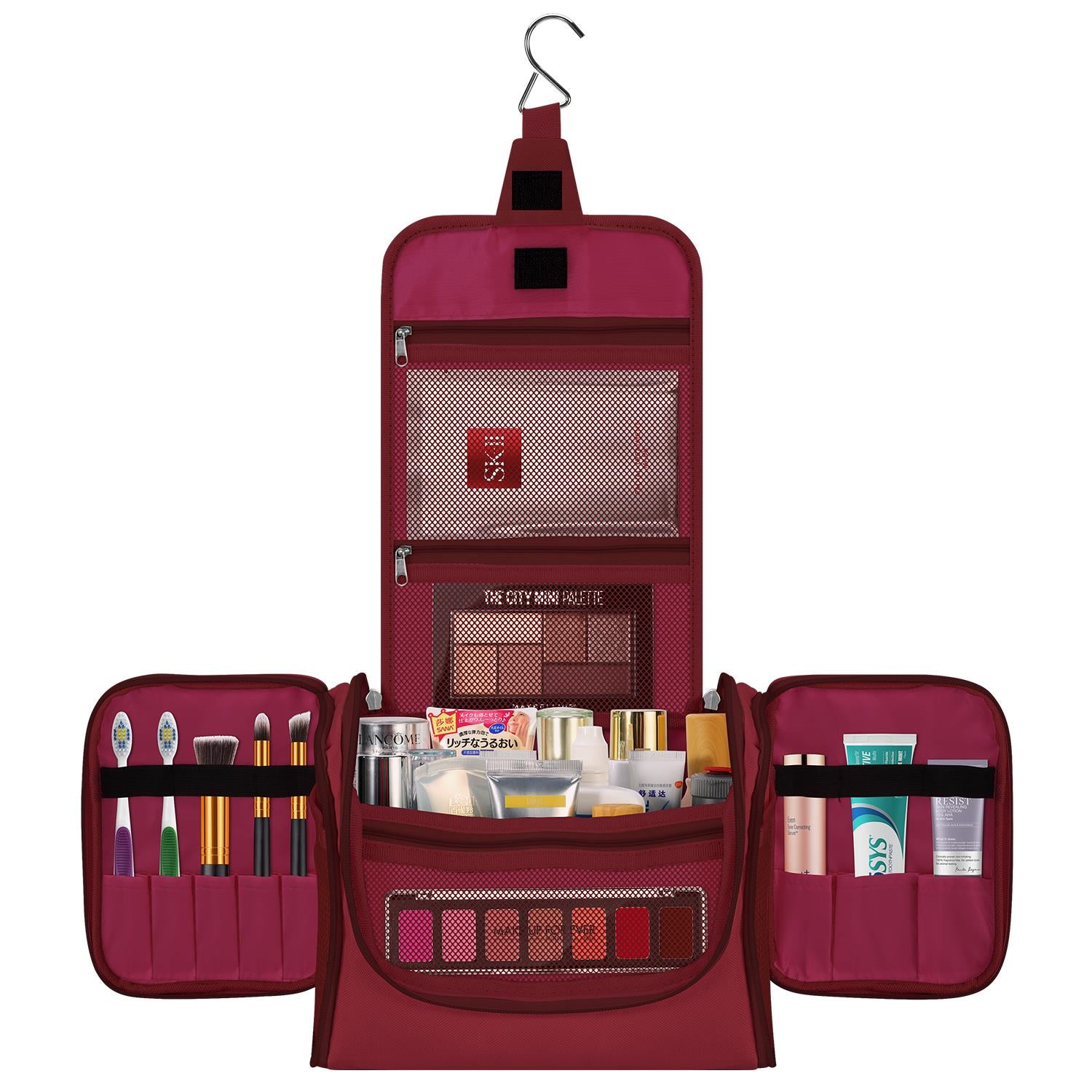 Vinsani Toiletry Bag Hot Pink