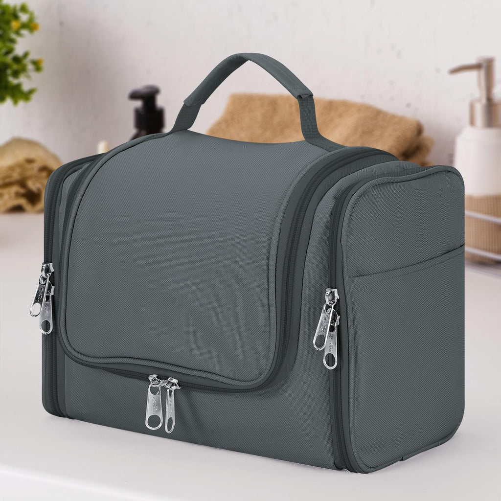 Vinsani Toiletry Bag D.Grey