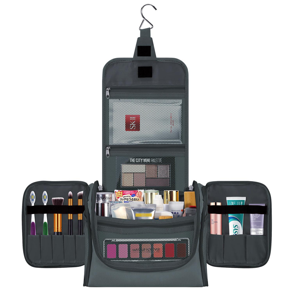 Vinsani Toiletry Bag D.Grey