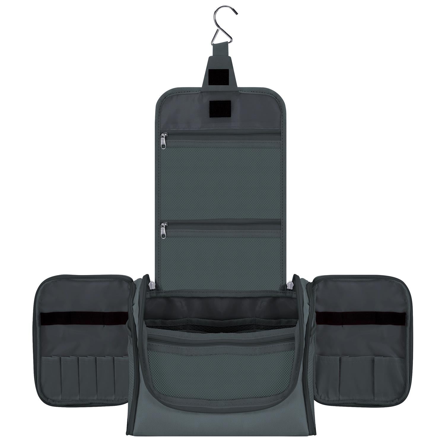 Vinsani Toiletry Bag D.Grey