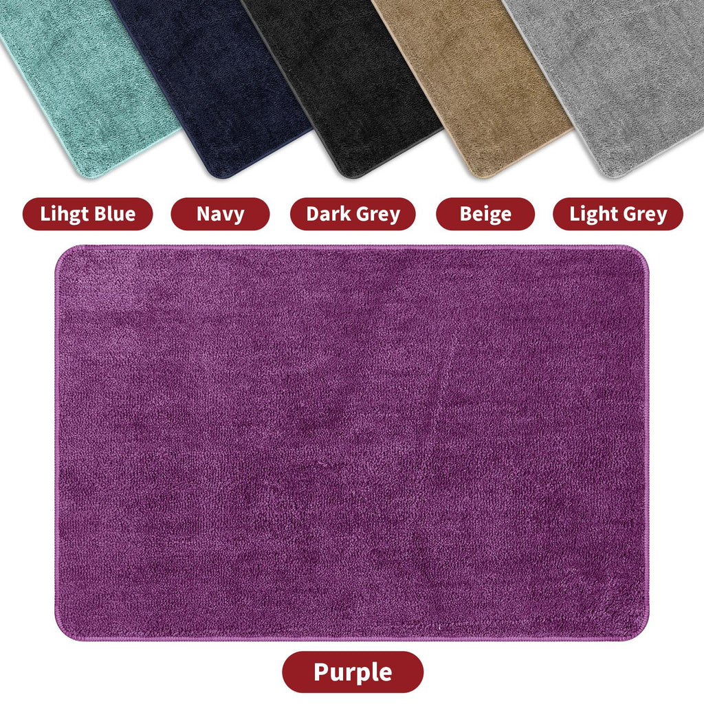 Vinsani BATH MAT 60X90cm PURPLE