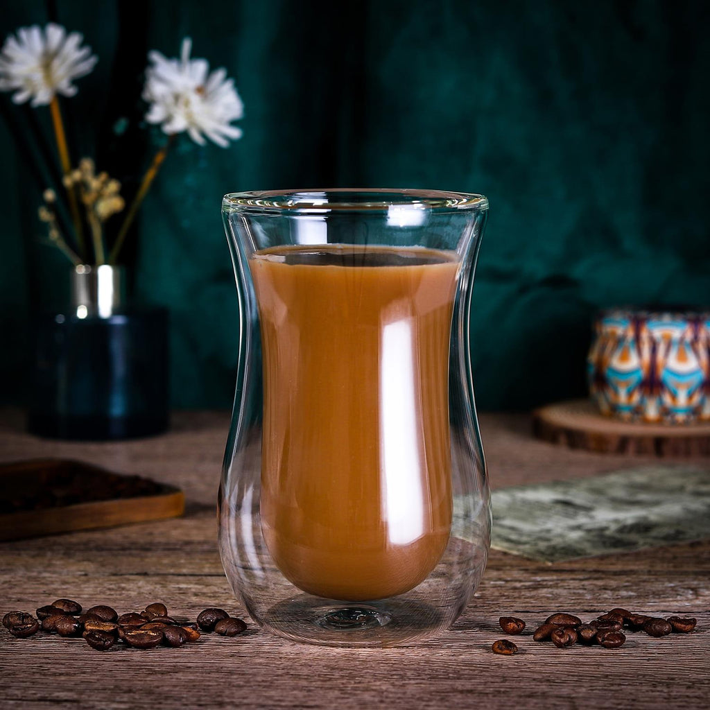 Vinsani Double Wall Glasses Curve