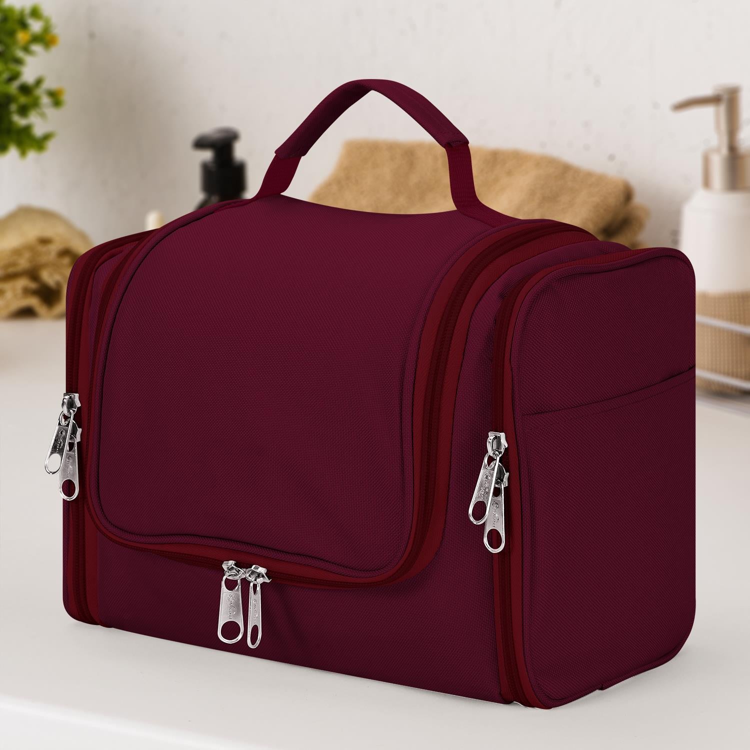 Vinsani Toiletry Bag Purple