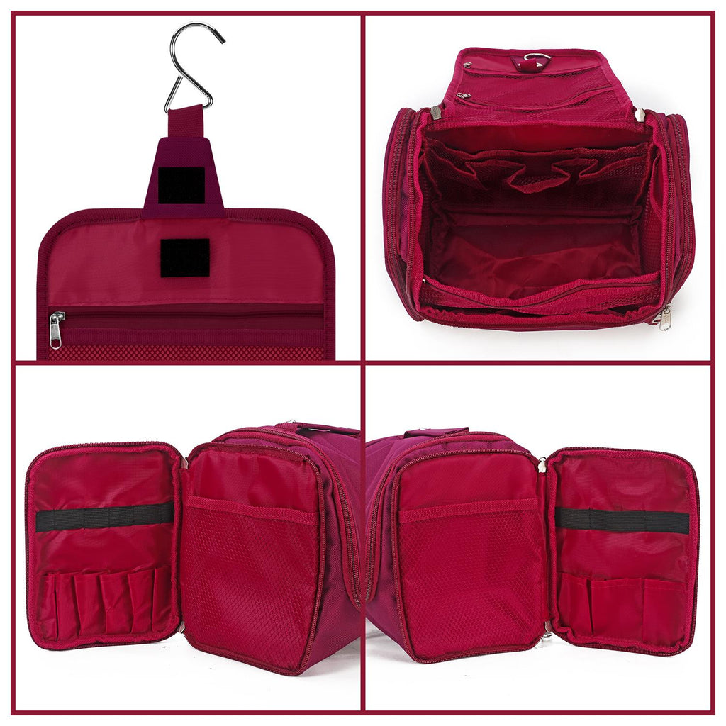 Vinsani Toiletry Bag Purple