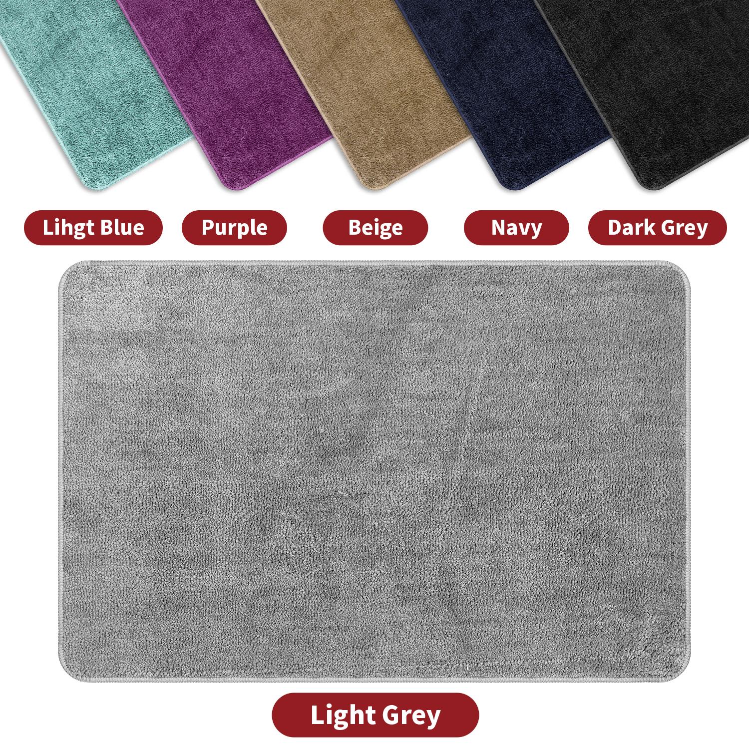 Vinsani BATH MAT 60X90cm L.GREY
