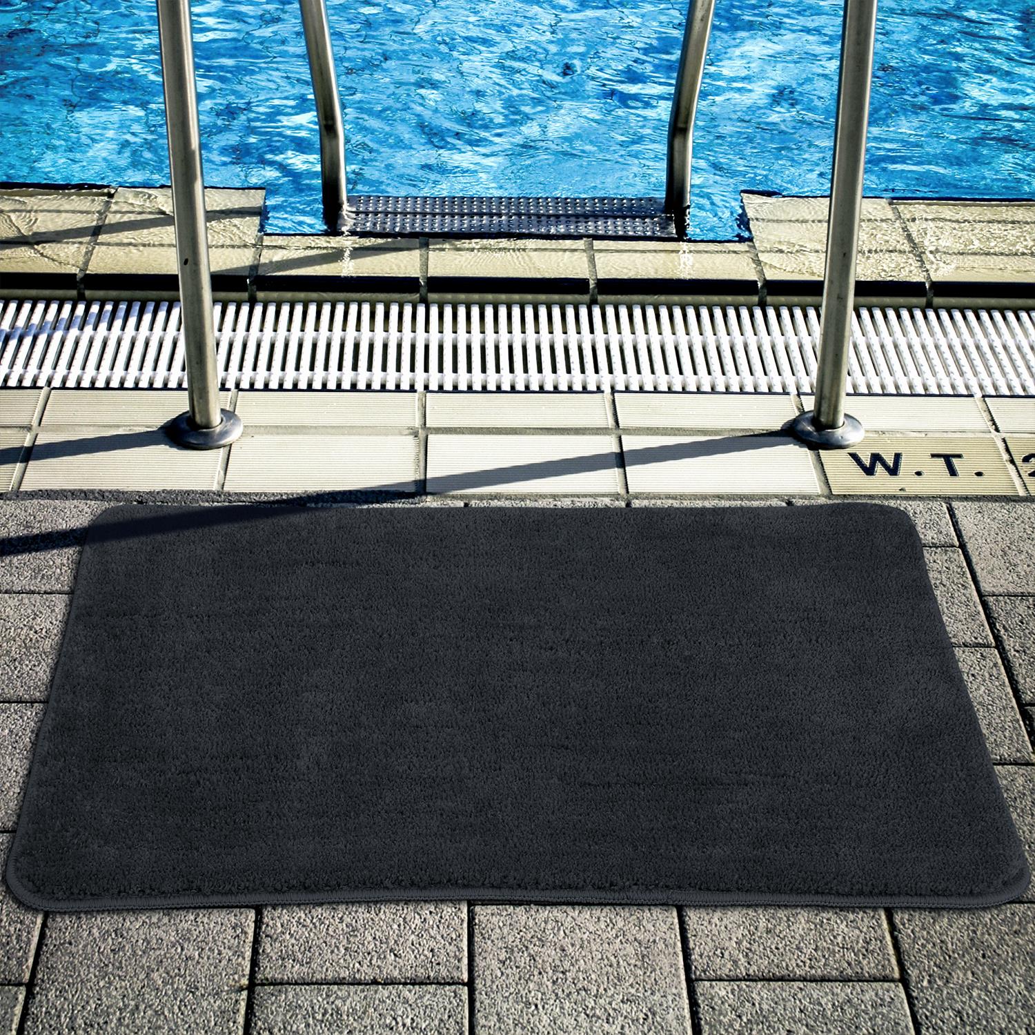 Vinsani BATH MAT 60X90cm D.GREY