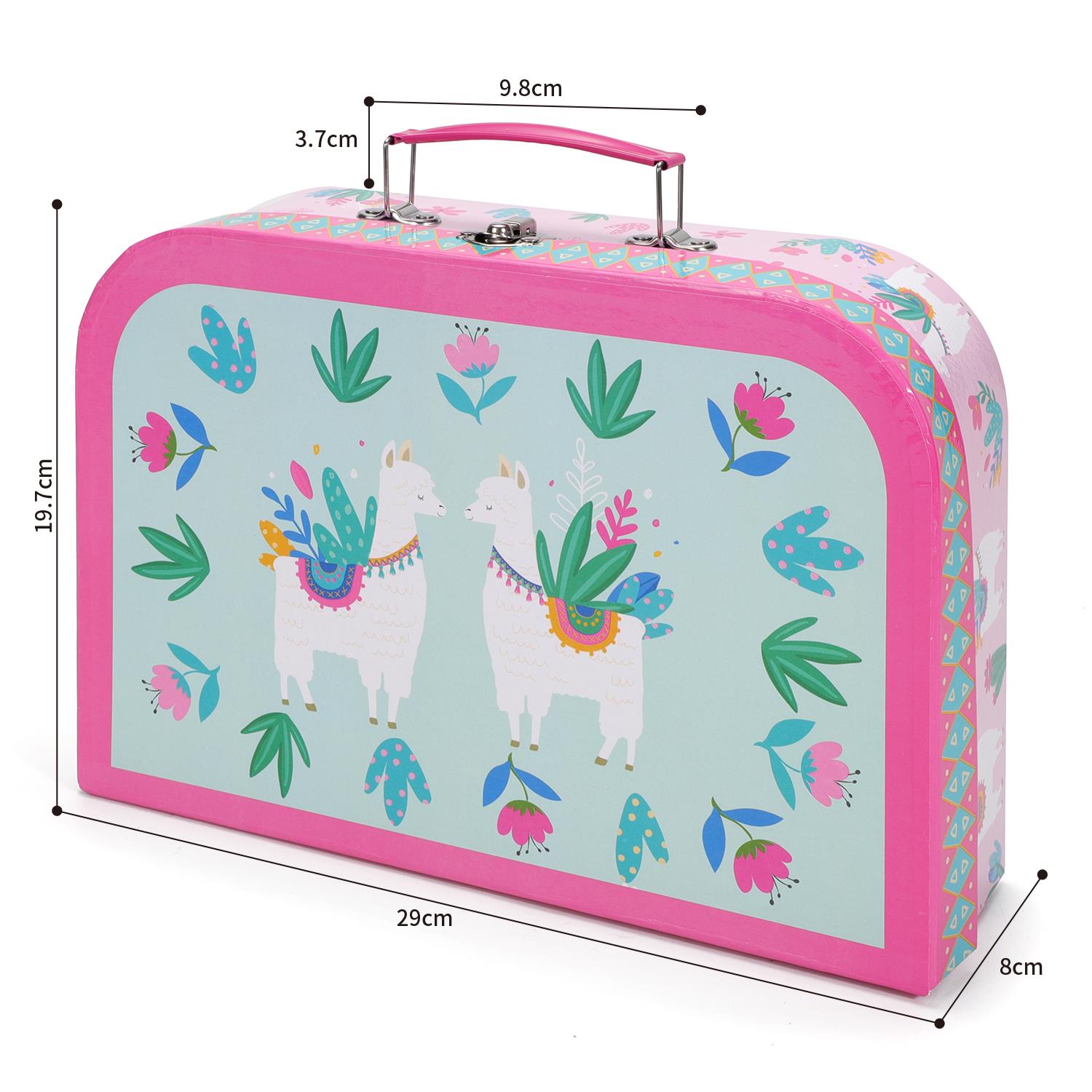 SOKA 18pc TIN TEA SET - LLAMA