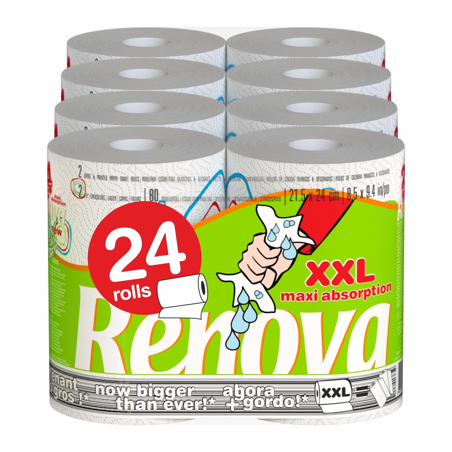 Renova Kitchen Maxi XXL 24 Roll