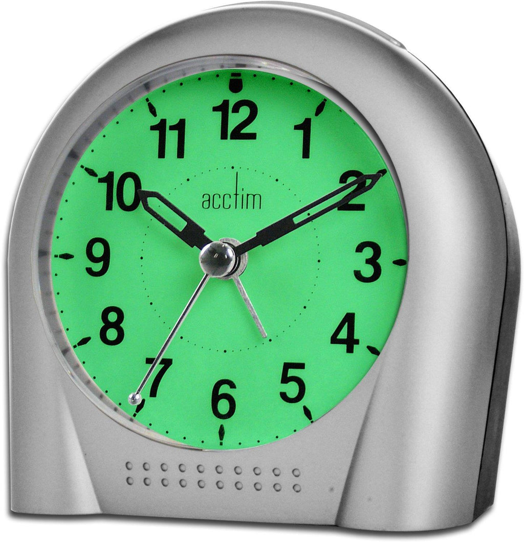 Acctim Sweeper Smartlite® Alarm Clock in Silver 12257