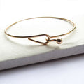 Gold Hoop Bangle - 6026