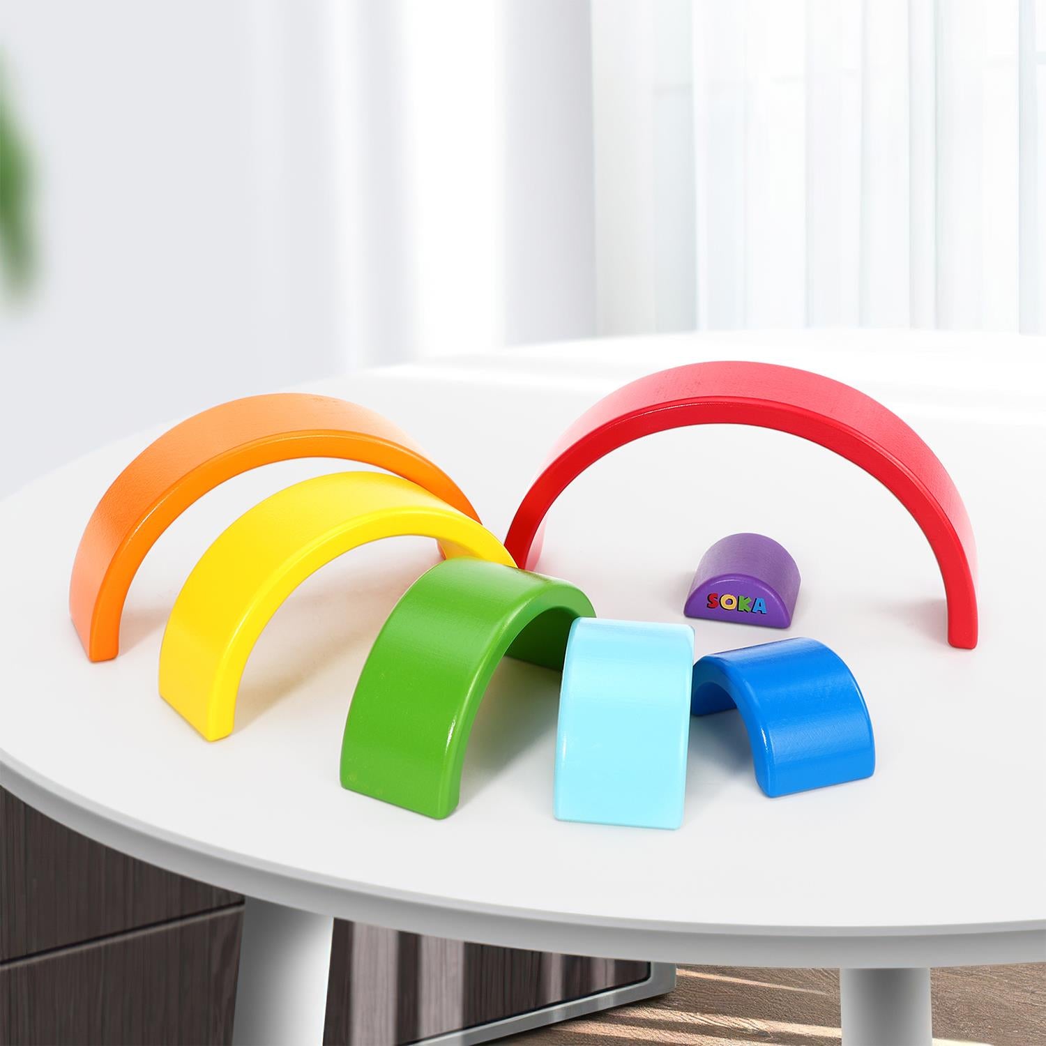 SOKA Rainbow Stacker 7pcs