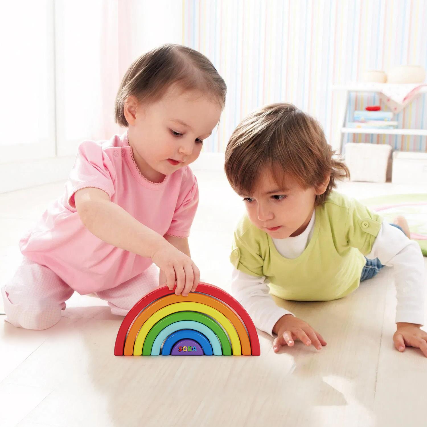 SOKA Rainbow Stacker 7pcs