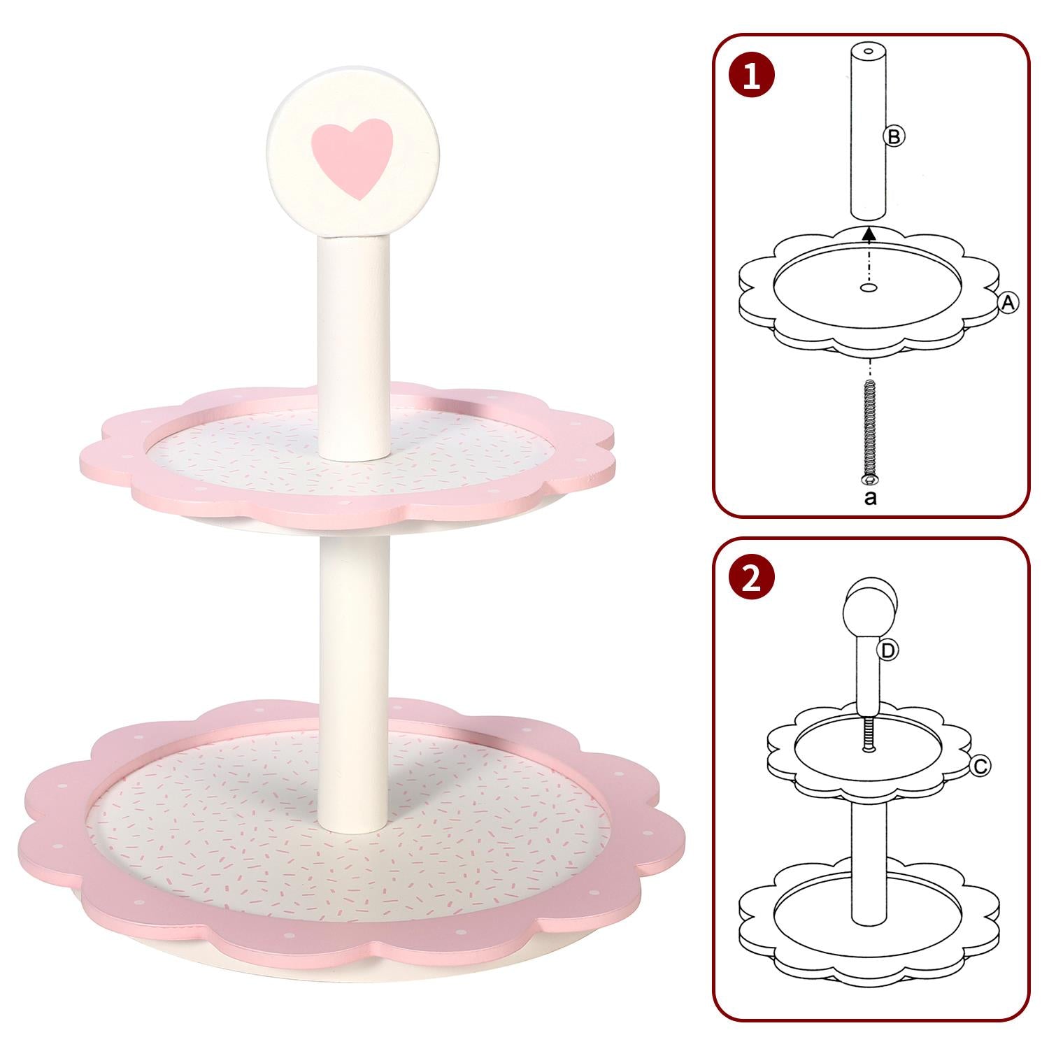 SOKA Dessert Tower-Heart