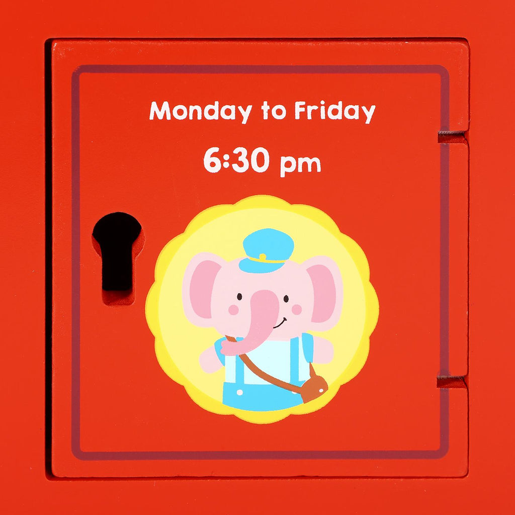 SOKA Wooden postbox Elephant