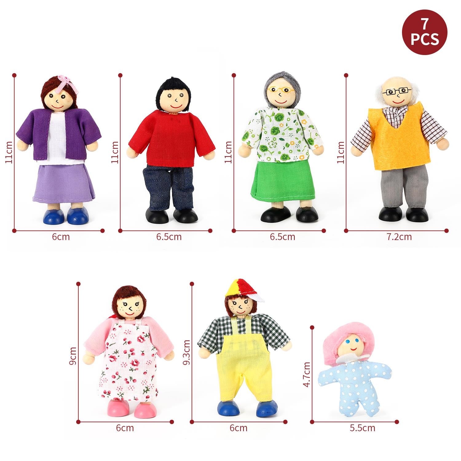 SOKA Happy Family 7Pcs
