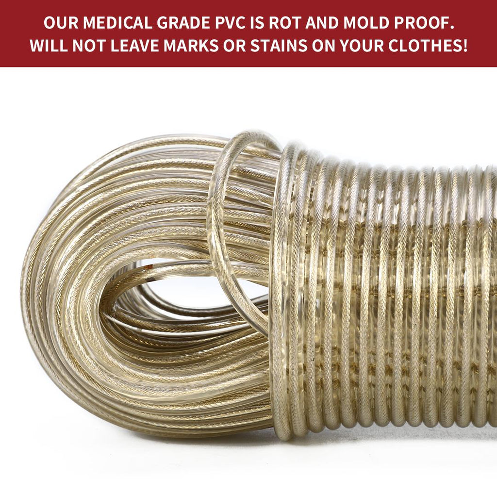 Vinsani 50M Washing Line Rope