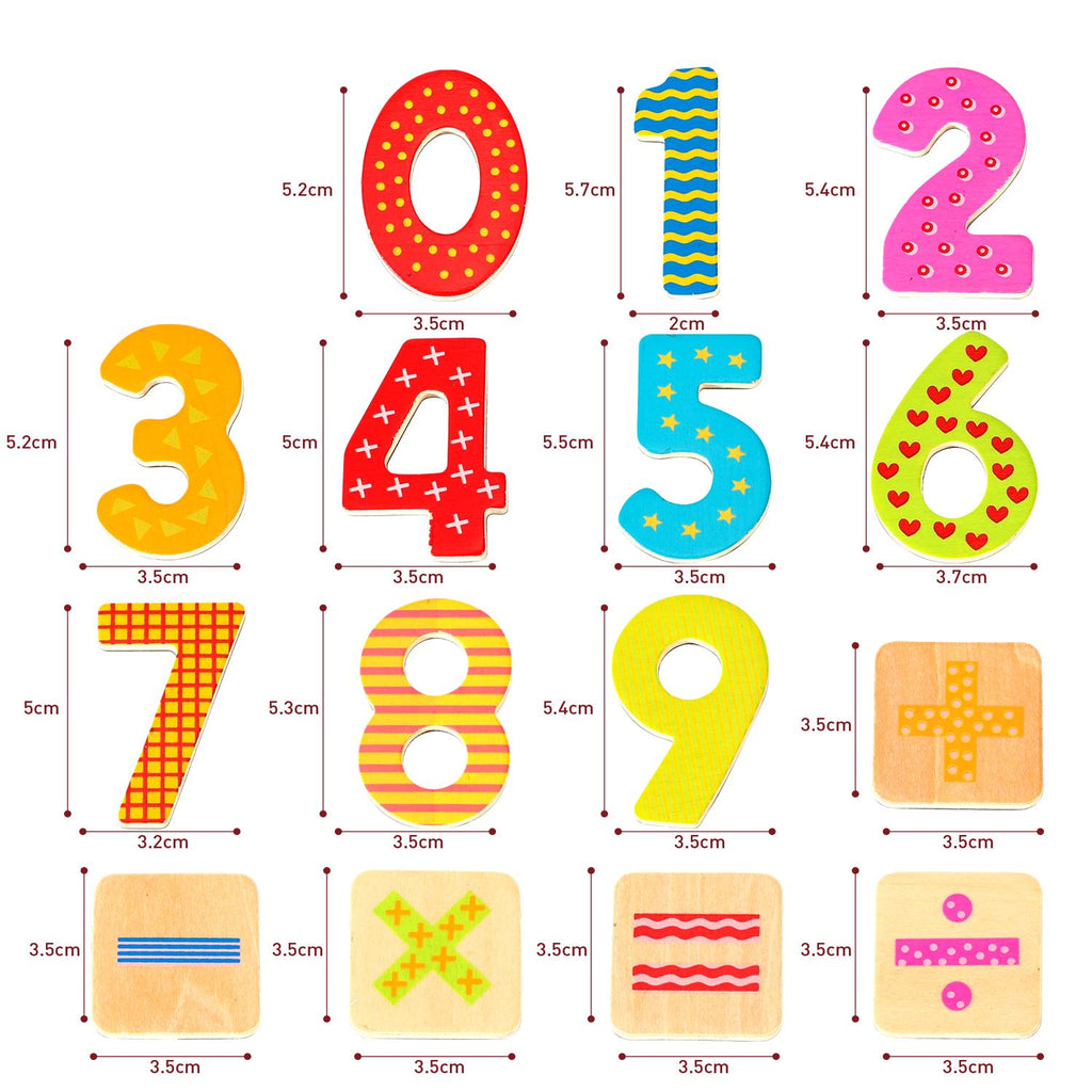 SOKA Magnetic Number (60 pcs)