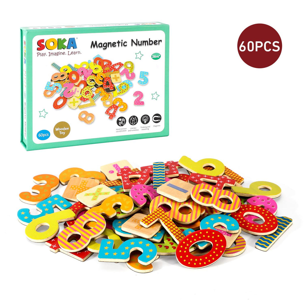 SOKA Magnetic Number (60 pcs)