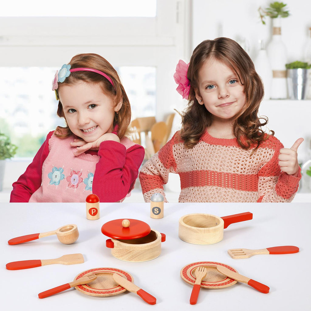 SOKA Red cooking set