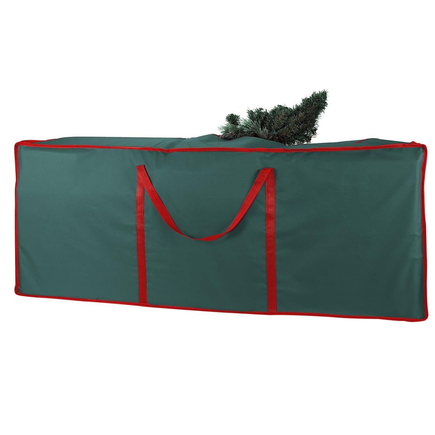 Vinsani Xmas Green Fabric Storage Bag