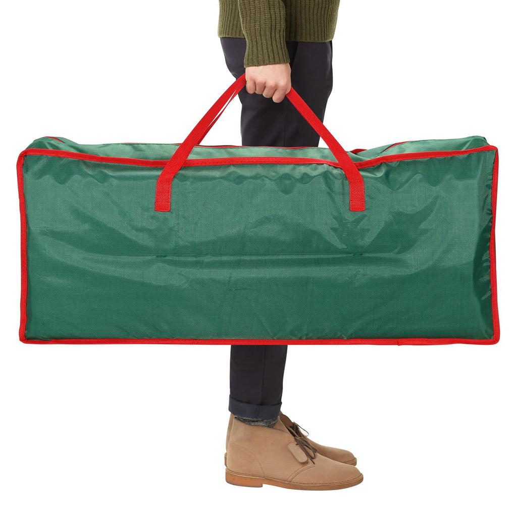Christmas Xmas Decoration Gift Wrap Fabric Storage Bag [Green,0008941]