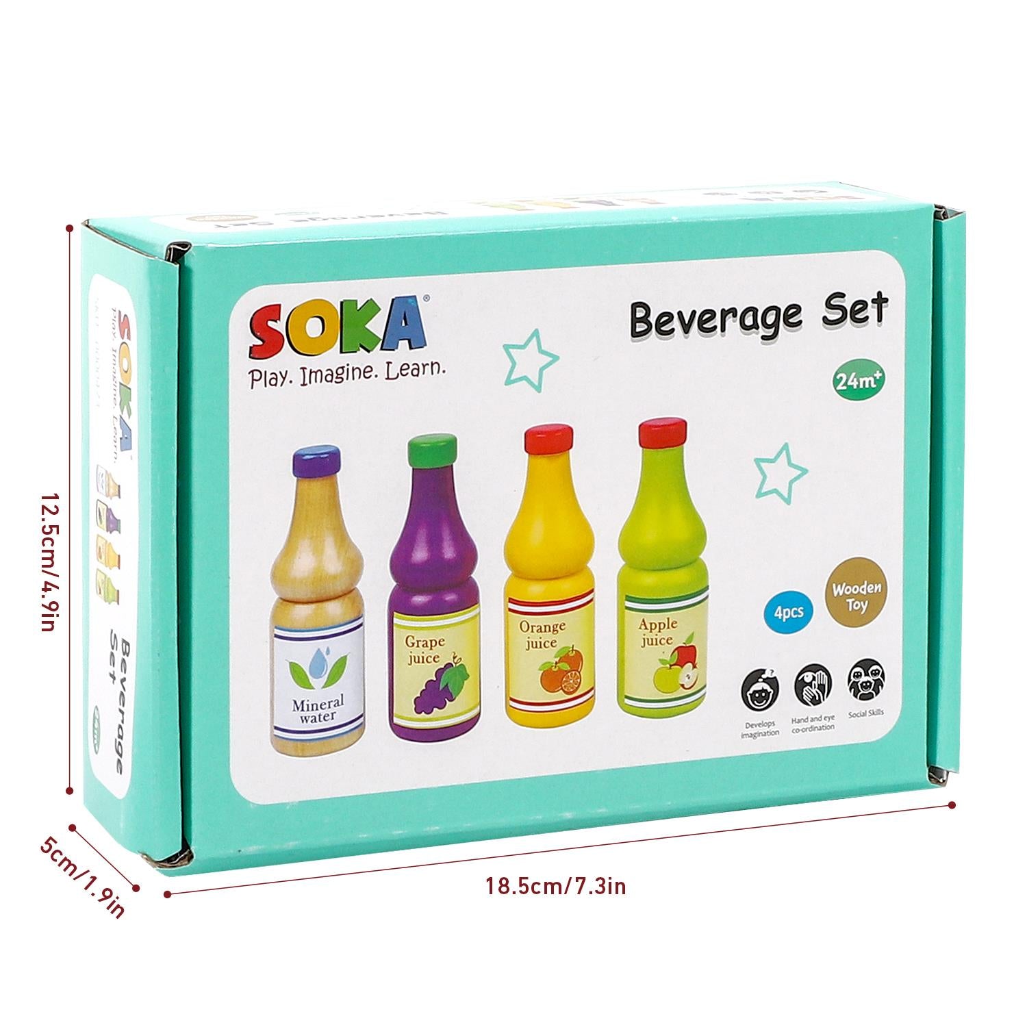 SOKA Beverage Set 4pcs