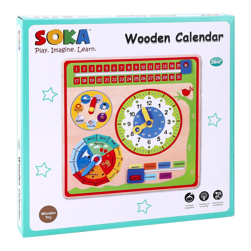 SOKA Wooden Calendar