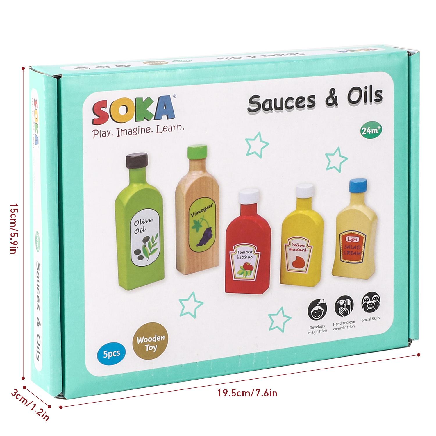 SOKA Sauces & Oils 5pcs